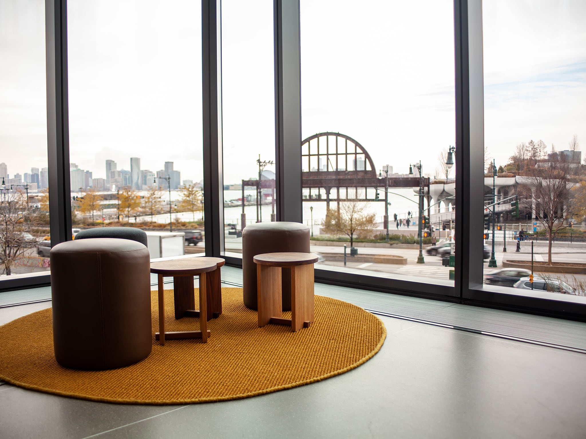 Panoramic views from inside Genesis House Library