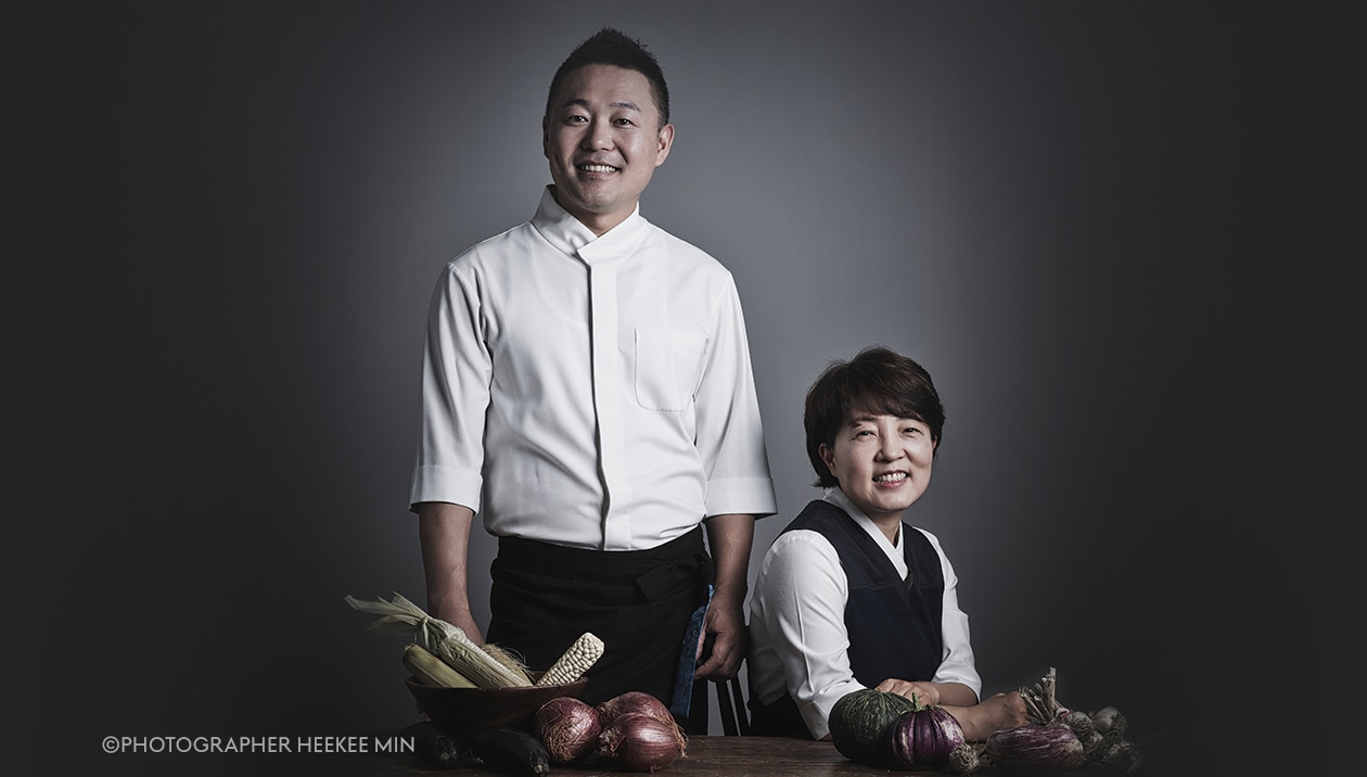 Onjium chefs Park Sungbae and Cho Eun Hee