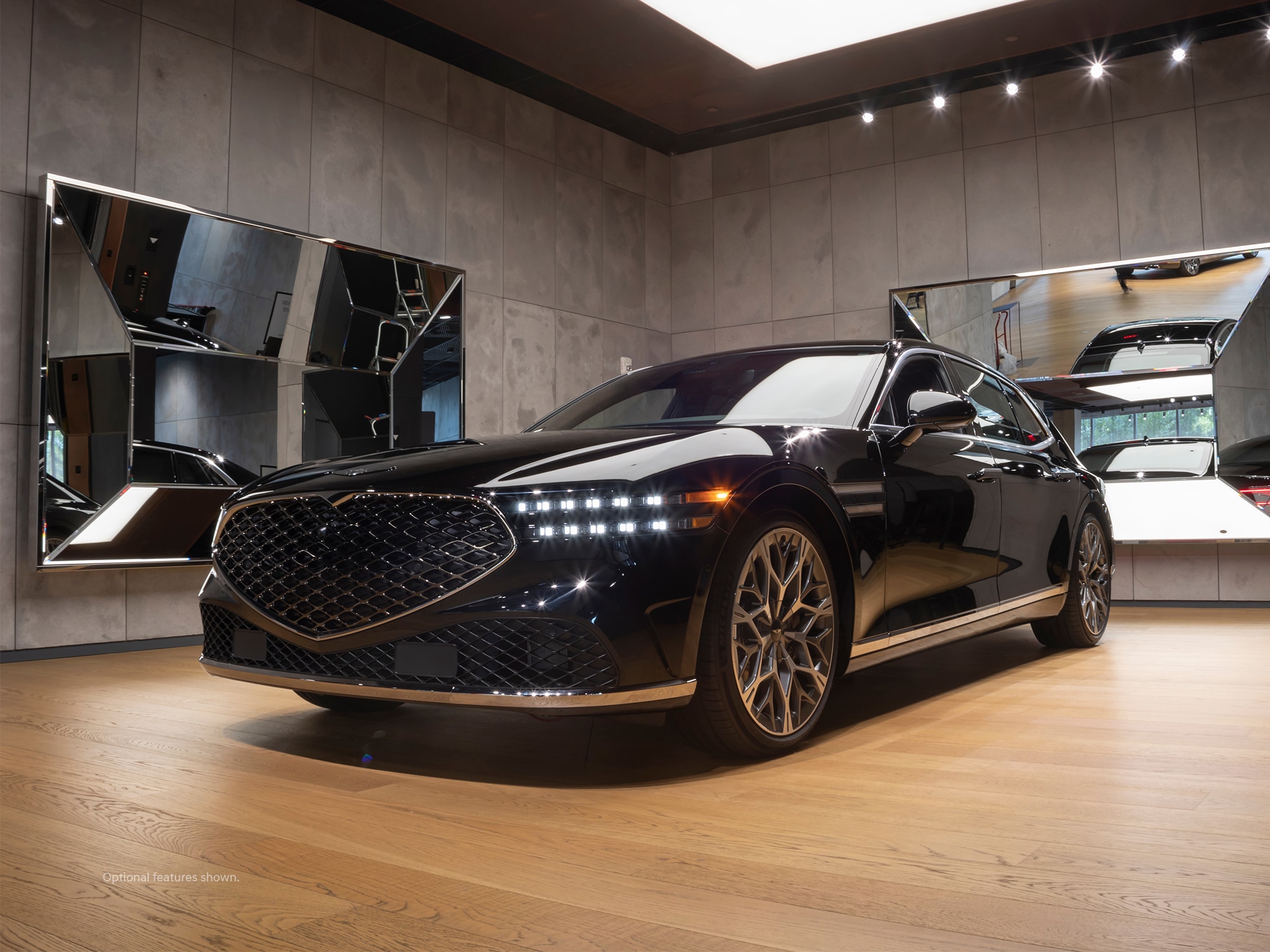 Genesis House 展示廳巧妙呈現嶄新 2023Genesis G90。